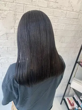 ミディアム パーマ 💙🎀モテ髪 ♡Airi🎀💙のヘアスタイル