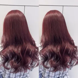 ロング カラー ラフィスヘアードープ所属・👑髪質改善wカラー /ハイトーン/アユカのヘアスタイル