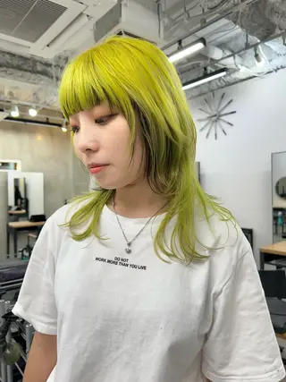 ミディアム カラー メンズ 🧸艶々韓国ヘア 🧁mizunaのヘアスタイル