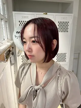 ショート 韓国girly hikariのヘアスタイル