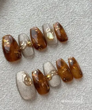 ミディアム OAK所属・OAK Nazunaのネイルデザイン