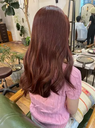 ロング カラー リピーター多数🌟 メンズ限定 松本理沙のヘアスタイル