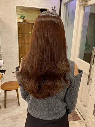 ロング カラー 🍭透明感カラー 志賀拓海🍬🌈のヘアスタイル