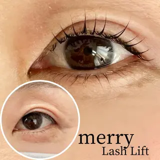 マツエク・マツパ merry Lash Liftのマツエク・マツパデザイン