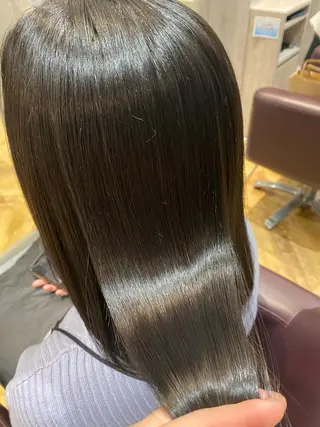 ミディアム カラー 🫧髪質改善×艶髪 🫧根本泰成🫧のヘアスタイル