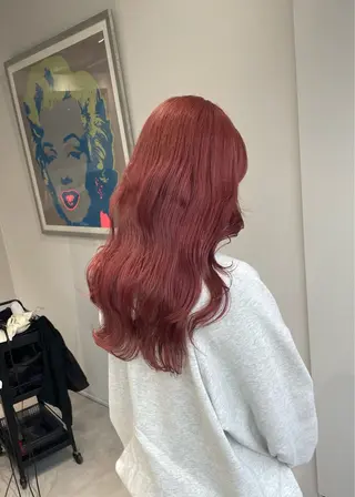 ロング カラー 🌷ケアブリーチ /透明感/れい🌷のヘアスタイル