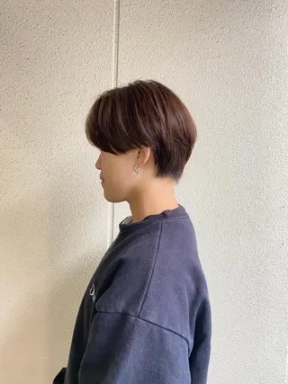 ショート メンズ ボブ/レイヤー/ メンズ/池澤慎人のヘアスタイル