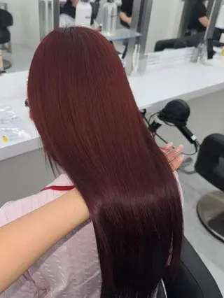 カラー 🍒renka🍒 ボブ/ショート/暖色のヘアスタイル