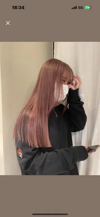 ロング カラー メンズ🙆 レディース美髪✨のヘアスタイル