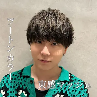 カラー メンズ 渋谷メンズヘア/ 加藤優一のヘアスタイル