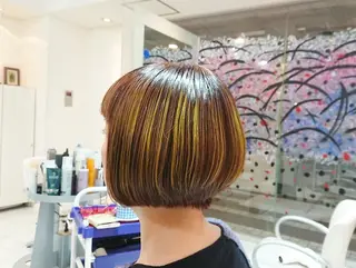 ショート カラー 遠藤 史秋のヘアスタイル