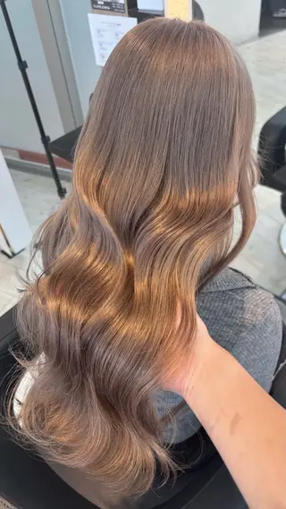 ロング カラー miyu/ボブ/ 透明感カラー/栄のヘアスタイル