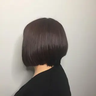 ショート maco 艶感ハイトーン🦋のヘアスタイル