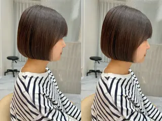 ショート 山田勇真 ボブ/縮毛矯正/金山のヘアスタイル