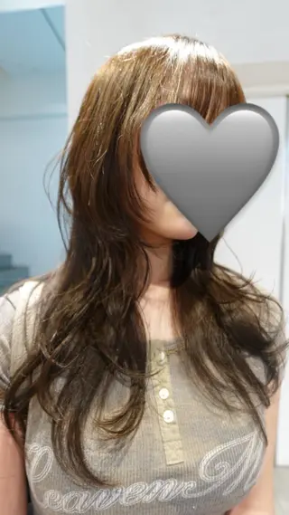 カラー 柔らかbeige🍪 レイヤー🐩SENAのヘアスタイル