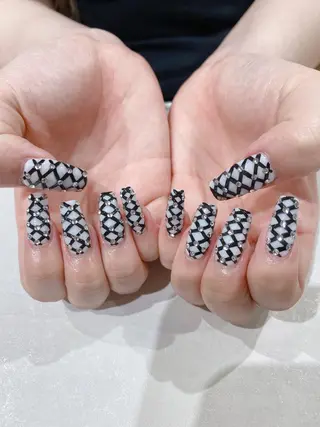 セミロング JNA認定講師🌸 RIEのネイルデザイン