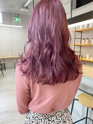 ロング カラー ヘアアレンジ son hair HIROEのヘアスタイル