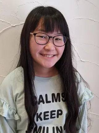 ロング 髪質改善＆白髪ぼかし カラー♡店長みやけ♡のヘアスタイル