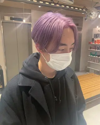 ショート カラー 艶ハイトーン👑♡ NATSUKIのヘアスタイル