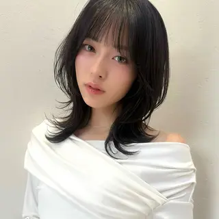 ミディアム 🌿寄り添い型美容師 🌿yuiのヘアスタイル