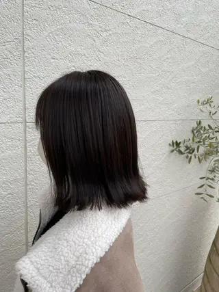 ミディアム カラー clocca所属・鵜飼 真伍のヘアスタイル