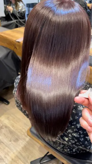 ロング カラー 辻 怜奈のヘアスタイル