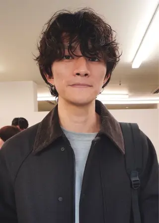 ショート パーマ メンズ メンズハイトーン/栄 /イトウタケルのヘアスタイル