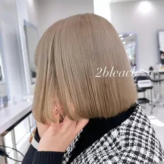 ミディアム 🌼リナ🌼赤み消し オリーブ/ブラウンのヘアスタイル