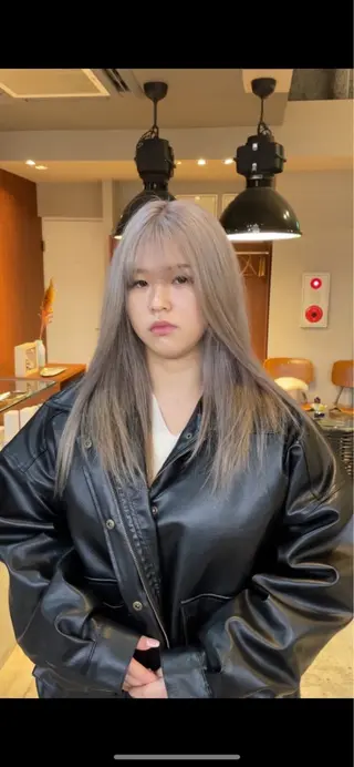 ロング カラー ブリーチ矯正/ ブリーチ特化mikaのヘアスタイル