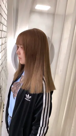 セミロング 派手髪支持率No1 Eisukeのヘアスタイル