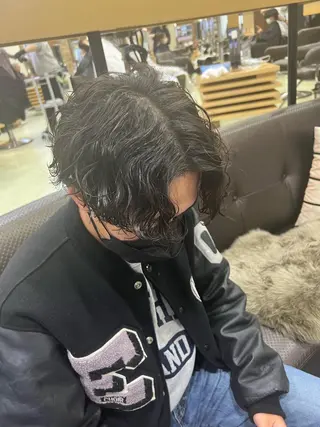 パーマ メンズ メンズカット/柏/韓 国/メンズパーマ航太のヘアスタイル