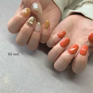 ミディアム pllia beautyのネイルデザイン