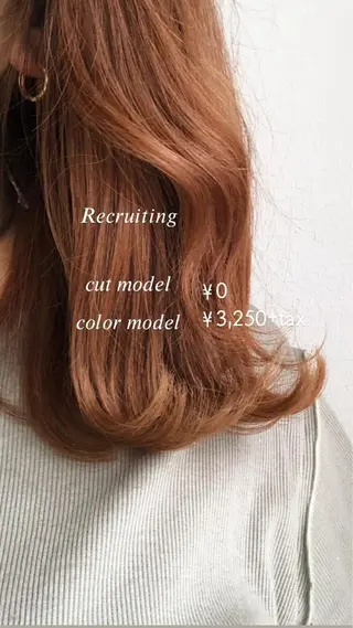 カラー ヘアアレンジ i.＋sapporo所属・🩶韓国ヘア🩶 くびれ❤︎顔まわりのヘアスタイル