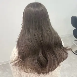 カラー 🤍海外girl🤍 ベージュ/ALISAのヘアスタイル