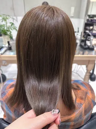 ミディアム Rino🎀/盛れる 顔周りカット🪽✩のヘアスタイル