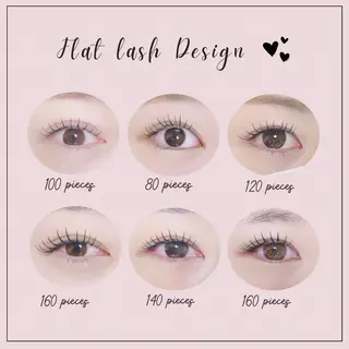 マツエク・マツパ REFLET ルフレのマツエク・マツパデザイン