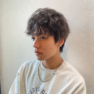 メンズ 美髪カラー/縮毛矯正 /髪質改善/airiのヘアスタイル