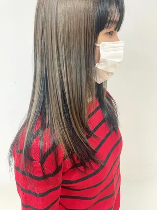 ロング カラー 🌈🌸あおき みちる🌟💗のヘアスタイル