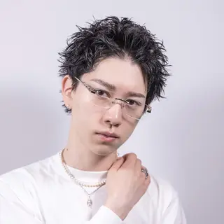ショート パーマ メンズ スパイキーショート パーマ🔥ritaのヘアスタイル