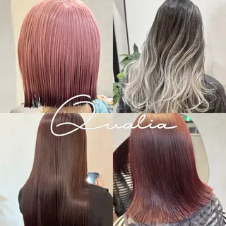 カラー Salon de Qualia(サロンドクオリア)所属・杉下　涼/ハイトーン /髪質改善/パーマのヘアスタイル