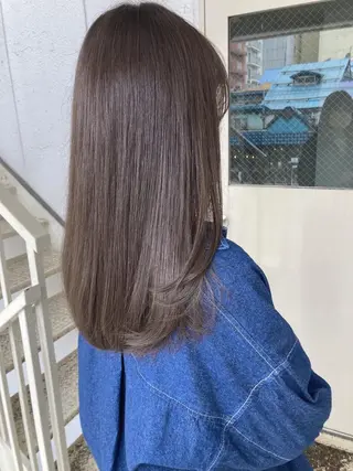 セミロング roka ノゾミのヘアスタイル