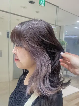 セミロング 大人かわいい lobec/田代のヘアスタイル