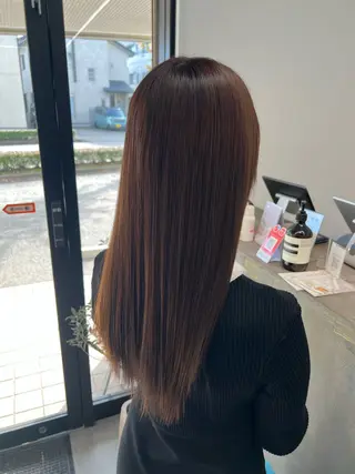 ロング 前 侃太のヘアスタイル