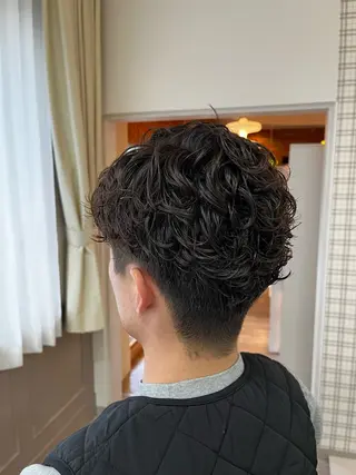 パーマ メンズ jammin.新塘 亮介のヘアスタイル