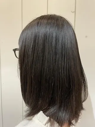 ミディアム ボブカット 佐々木 祐太のヘアスタイル