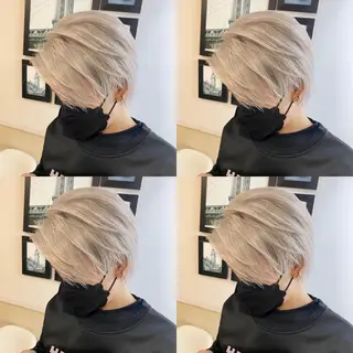 ショート カラー ご予約 宜しくお願いします！のヘアスタイル