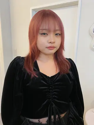 セミロング カラー ichika/天神 /parc hairのヘアスタイル