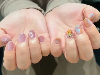 ネイル fumina 💚💛のネイルデザイン