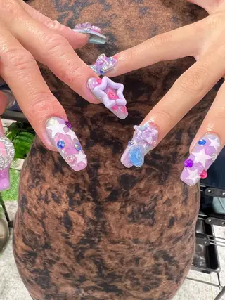 ネイル 個性派/中韓ネイル SAKURAのネイルデザイン