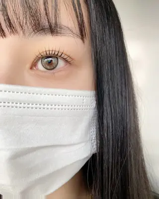 マツエク・マツパ noel/sylph ヘアとまつぱと眉のヘアスタイル